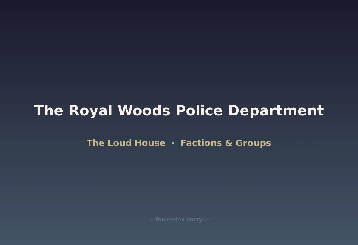 The Royal Woods Police Department
