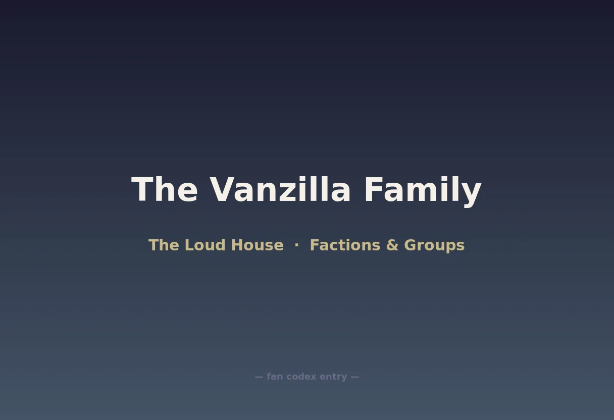 The Vanzilla Family